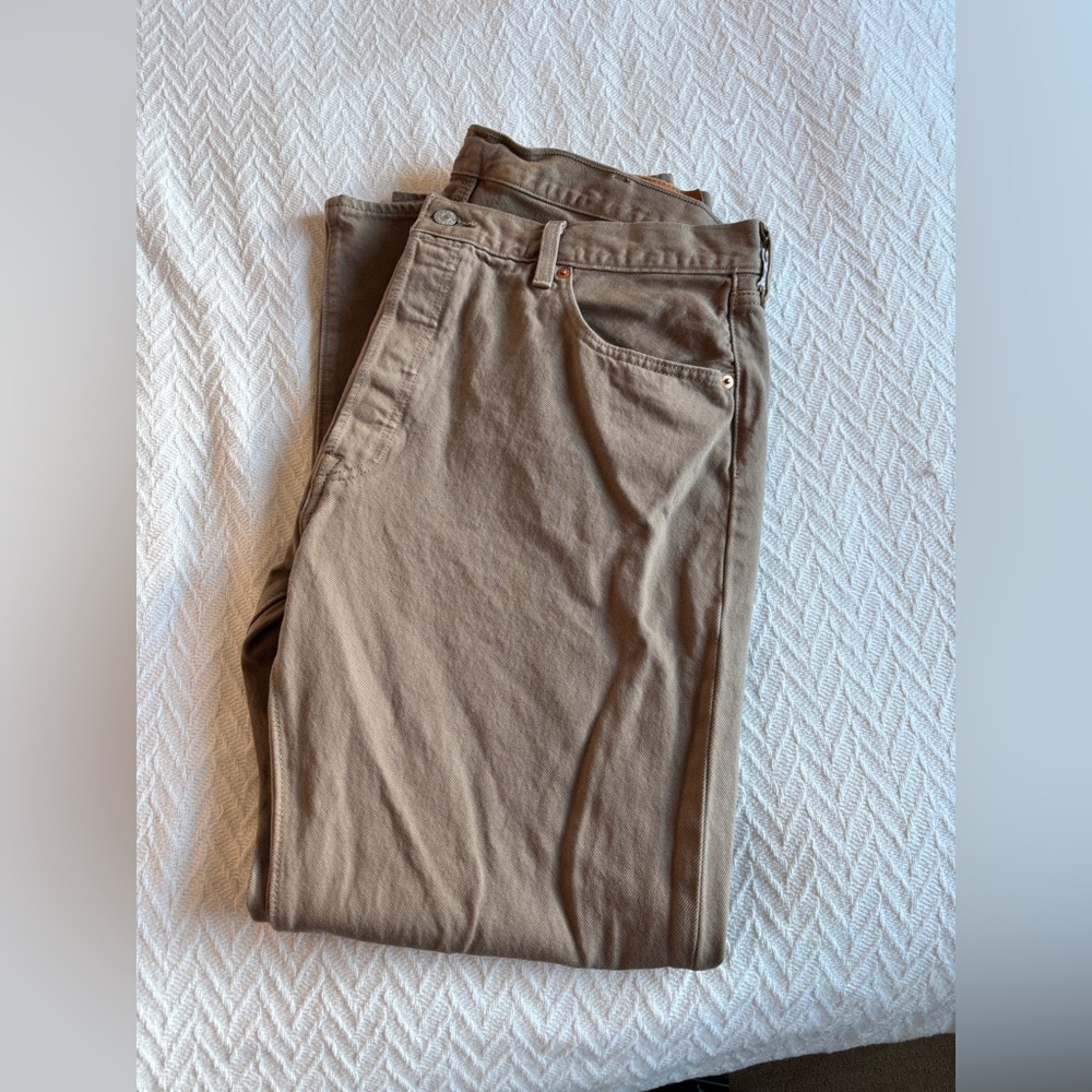 Levi’s 501 Original Jeans 38x32 Tan Water<Less